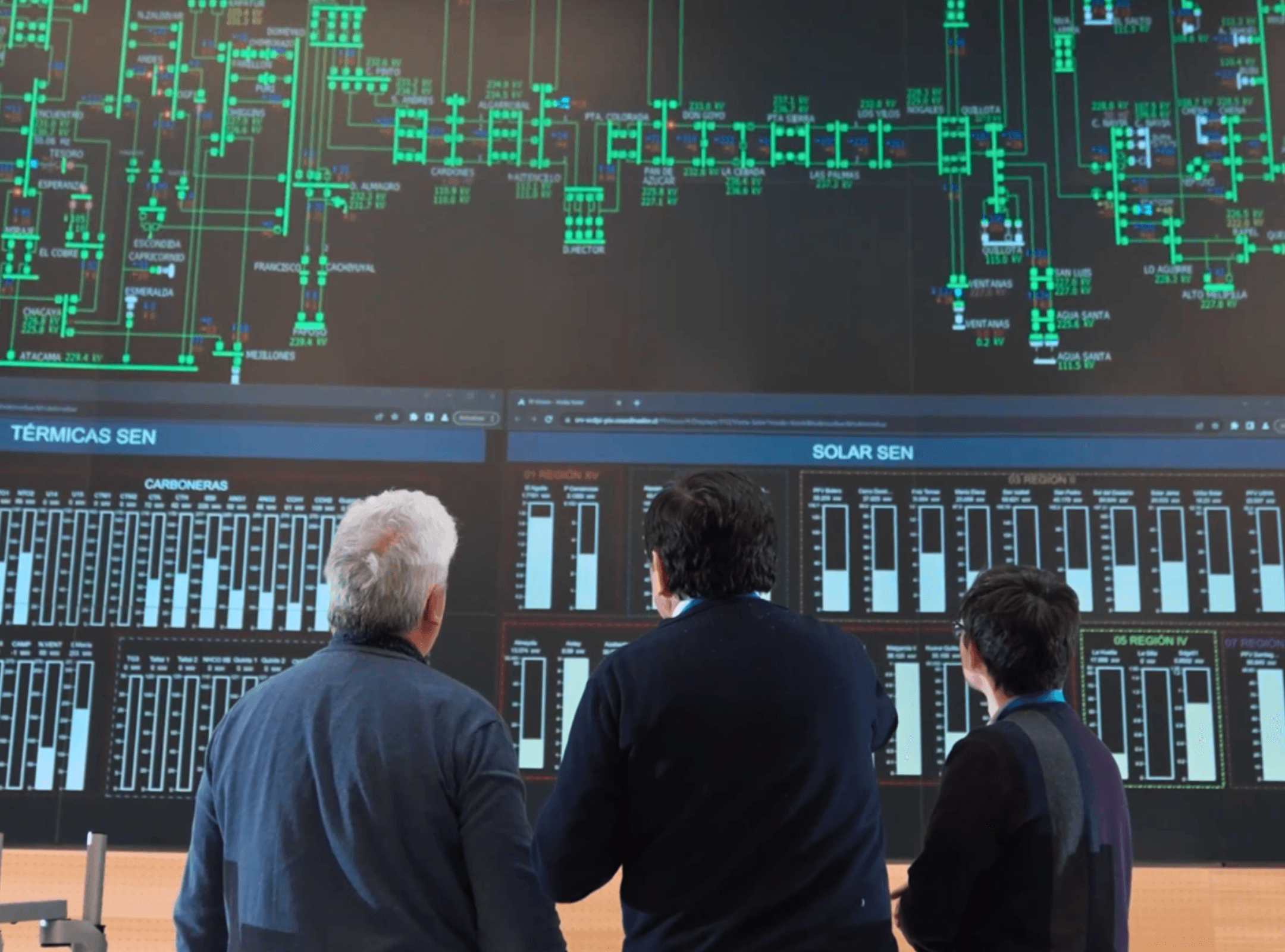 Illustration for article: Tapestry and Coordinador Electrico Nacional (CEN)